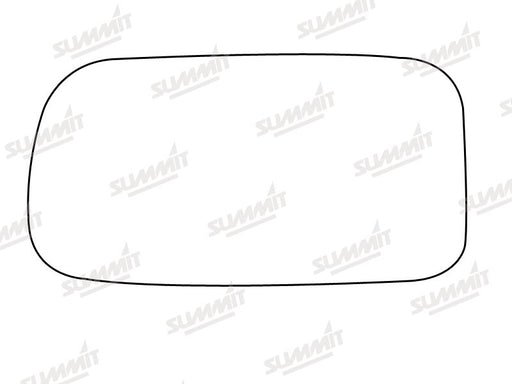 Summit Stick-On Standard Mirror Glass fits Nissan Primera LHS - Summit Shop