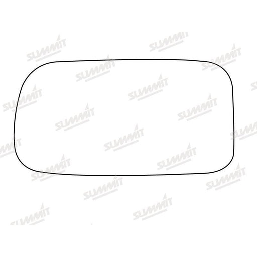 Summit Stick-On Standard Mirror Glass fits Nissan Primera LHS - Summit Shop