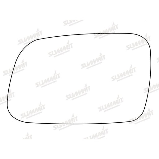 Summit Stick-On Anti Dazzle Mirror Glass fits Peugeot 407 04 on LHS - Summit Shop