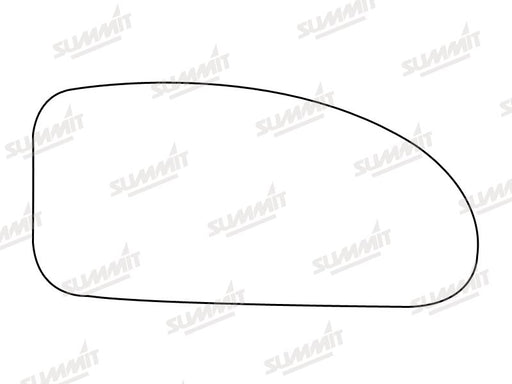 Summit Non-Heated Base Plate With Standard Mirror Glass fits Ford Focus 98 to 04 RHS - Summit Shop
