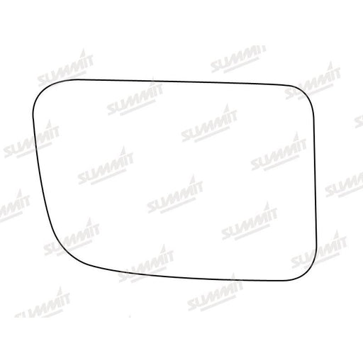 Summit Stick-On Standard Mirror Glass fits Renault 5 RHS - Summit Shop
