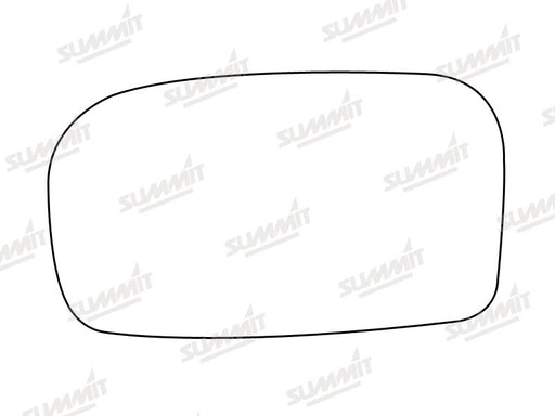 Summit Stick-On Standard Mirror Glass fits Honda Civic 02 to 05 LHS - Summit Shop