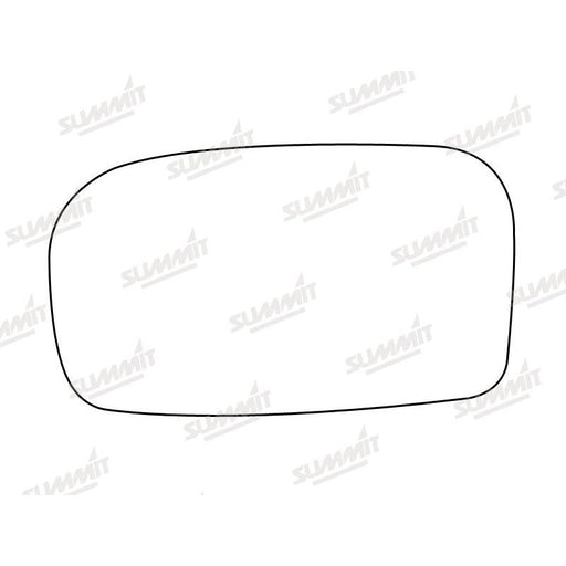 Summit Stick-On Standard Mirror Glass fits Honda Civic 02 to 05 LHS - Summit Shop