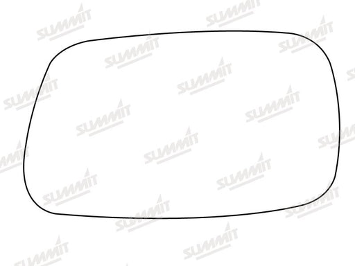 Summit Stick-On Aspheric Mirror Glass fits Toyota Avensis RHS - Summit Shop