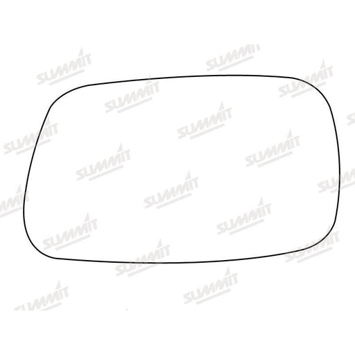Summit Stick-On Aspheric Mirror Glass fits Toyota Avensis RHS - Summit Shop