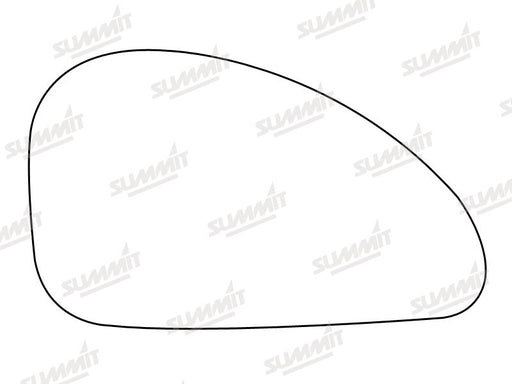 Summit Stick-On Standard Mirror Glass fits Ford Cougar RHS - Summit Shop