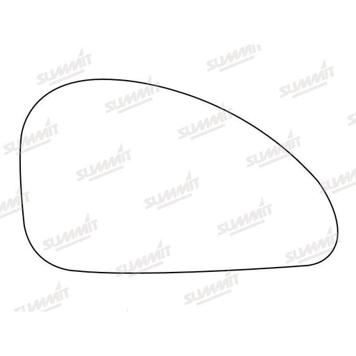 Summit Stick-On Standard Mirror Glass fits Ford Cougar RHS - Summit Shop