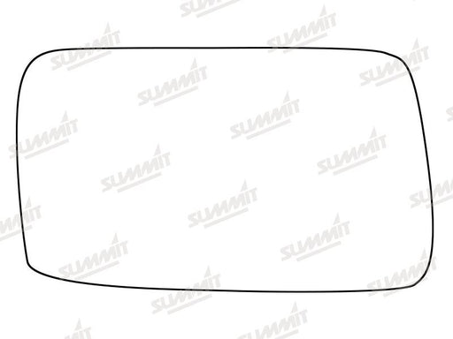 Summit Stick-On Anti Dazzle Mirror Glass fits Ford Sierra RHS - Summit Shop