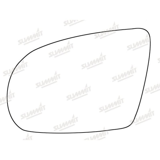 Summit Stick-On Standard Mirror Glass fits Audi A8 11 to 14 LHS - Summit Shop