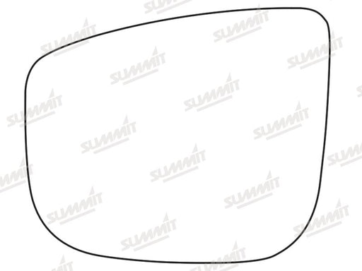 Summit Stick-On Commercial Mirror Glass fits Citroen Berlingo 13 to 14 LHS - Summit Shop