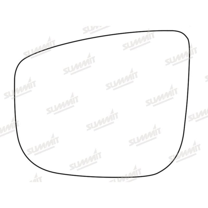 Summit Stick-On Commercial Mirror Glass fits Citroen Berlingo 13 to 14 LHS - Summit Shop