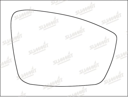 Summit Heated Base Plate With Standard Mirror Glass fits VW Up 12 on RHS - Summit Shop
