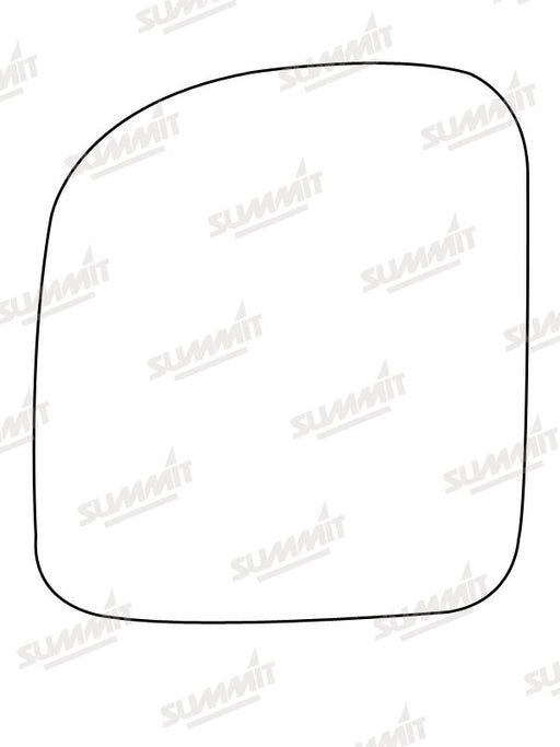 Summit Stick-On Standard Mirror Glass fits Renault Kangoo 98 on RHS - Summit Shop
