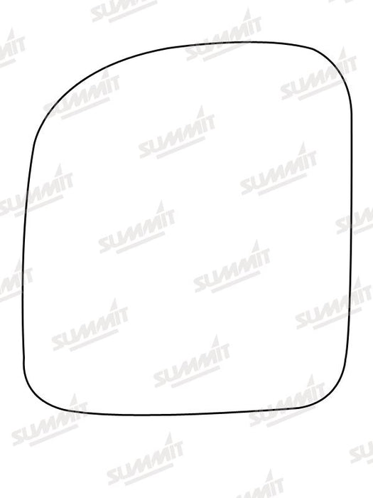 Summit Stick-On Standard Mirror Glass fits Renault Kangoo 98 on RHS - Summit Shop