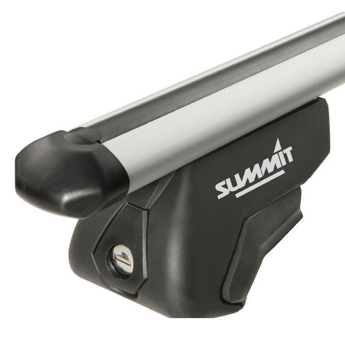 Summit Premium Aluminium Roof Bars fits Kia Sportage 1994-2004 Suv 3-dr with Raised Rails - Summit Shop