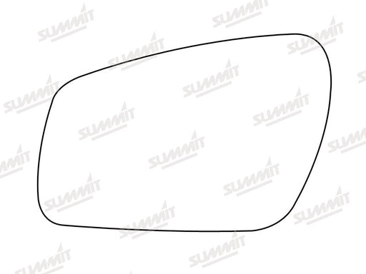 Summit Stick-On Standard Mirror Glass fits Ford Mondeo Focus 05 on LHS - Summit Shop
