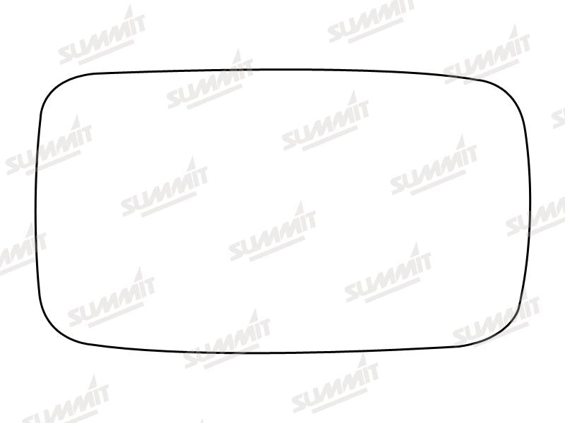 Summit Non-Heated Base Plate With Standard Mirror Glass fits Ford Fiesta 89 to 94 RHS - Summit Shop