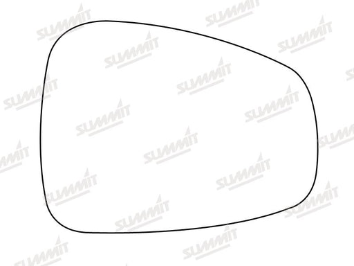 Summit Stick-On Standard Mirror Glass fits Alfa Romeo 159 06 on RHS - Summit Shop