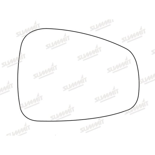 Summit Stick-On Standard Mirror Glass fits Alfa Romeo 159 06 on RHS - Summit Shop