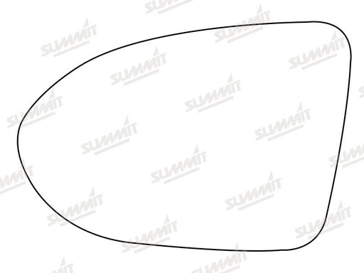 Summit Stick-On Aspheric Mirror Glass fits VW Passat 15 on LHS - Summit Shop