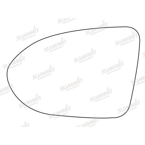 Summit Stick-On Aspheric Mirror Glass fits VW Passat 15 on LHS - Summit Shop