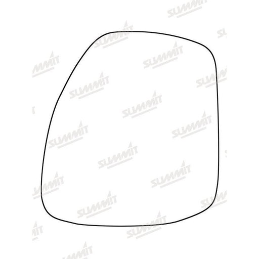 Summit Stick-On Standard Mirror Glass fits Land Rover Discovery 13 to 15 RHS - Summit Shop