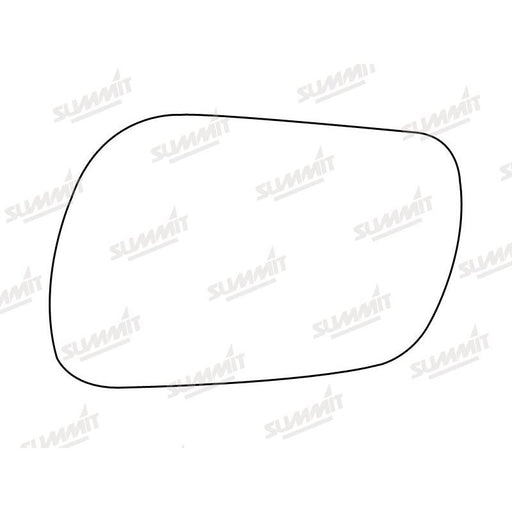 Summit Stick-On Standard Mirror Glass fits Mazda 6 LHS - Summit Shop