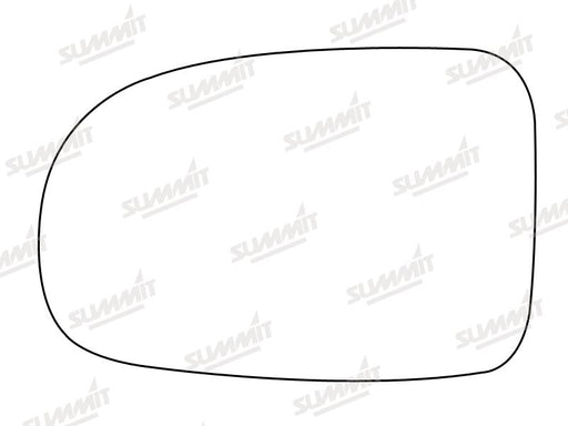 Summit Heated Base Plate With Blind Spot Mirror Vauxhall Corsa 00-06 LHS - Summit Shop