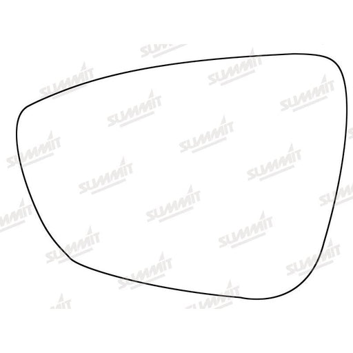 Summit Stick-On Standard Mirror Glass fits Ford Focus 18 on LHS - Summit Shop