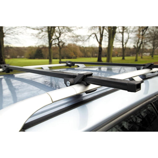SUM-001 / SWRB3 Roof Bar Black Open Rail - Summit Shop