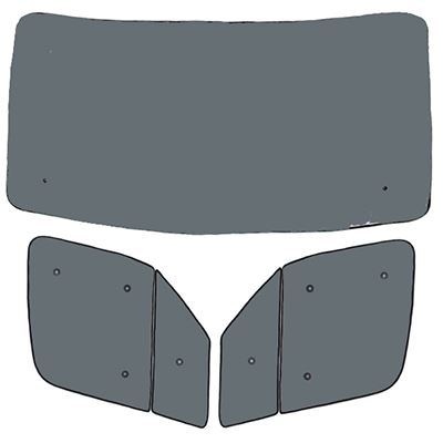 Premium Set fits Mercedes Sprinter 2006-12 Internal Thermal Blinds Window Cover Blind Kit - Summit Shop