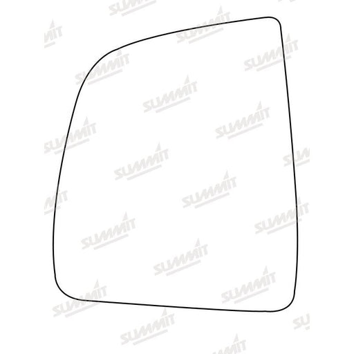 Summit Stick-On Commercial Mirror Glass fits Fiat Dobl?? LHS - Summit Shop