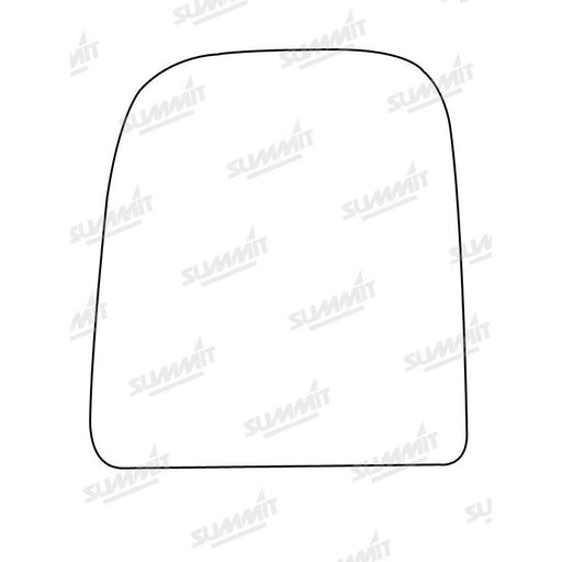 Summit Non-Heated Base Plate With Commercial Mirror Glass fits Iveco Daily 06 on LHS - Summit Shop