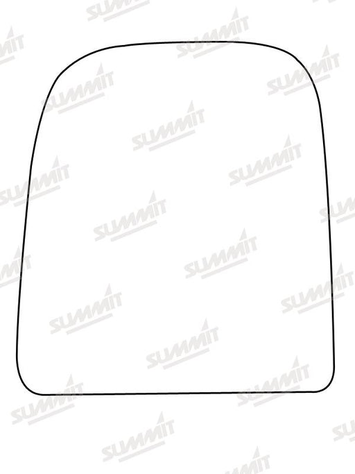 Summit Non-Heated Base Plate With Commercial Mirror Glass fits Iveco Daily 06 on LHS - Summit Shop