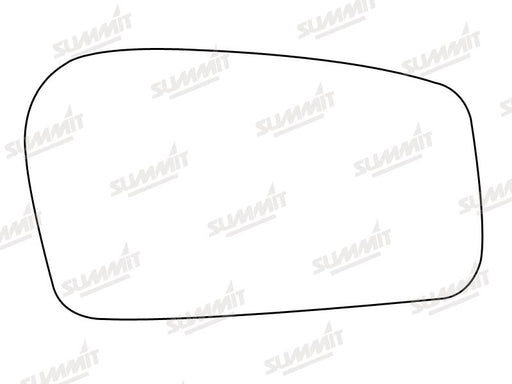Summit Stick-On Standard Mirror Glass fits Peugeot 806 95 to 02 RHS - Summit Shop