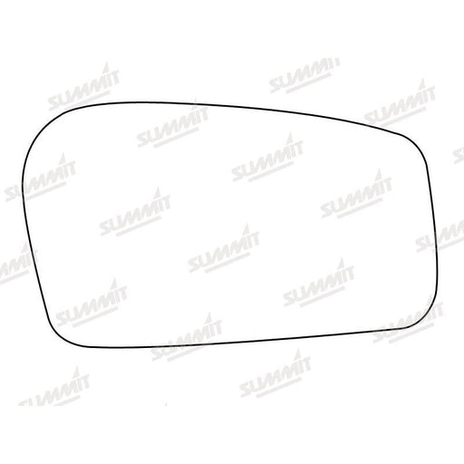 Summit Stick-On Standard Mirror Glass fits Peugeot 806 95 to 02 RHS - Summit Shop
