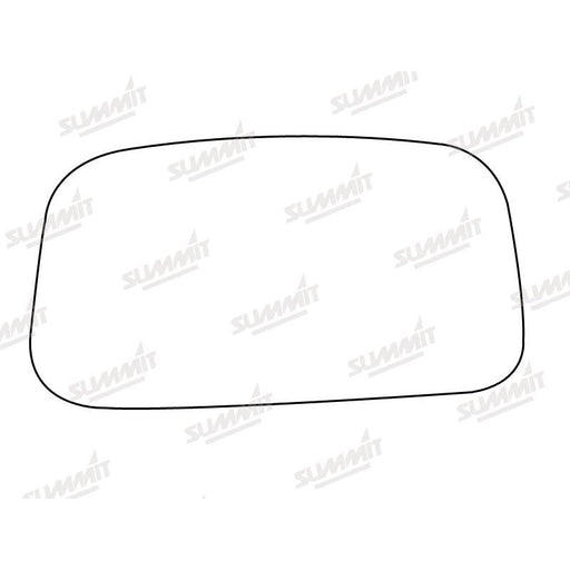 Summit Stick-On Standard Mirror Glass fits Toyota Camry 86 to 90 RHS - Summit Shop