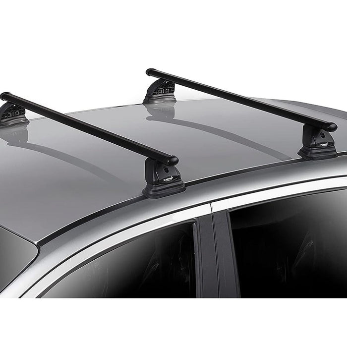 SUP-091 Premium Multi Fit Roof Bars, Black Steel, Set of 2 - Summit Shop