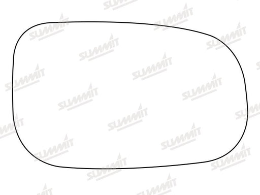 Summit Stick-On Standard Mirror Glass fits Volvo S40, S60, S80 C30 RHS - Summit Shop