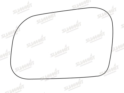 Summit Stick-On Anti Dazzle Mirror Glass fits Rover 200 400 LHS - Summit Shop