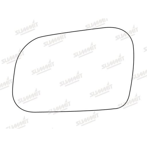 Summit Stick-On Anti Dazzle Mirror Glass fits Rover 200 400 LHS - Summit Shop
