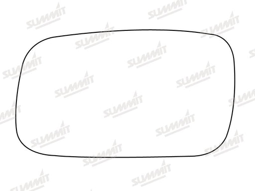 Summit Stick-On Commercial Mirror Glass fits VW Caddy to 03 Flat LHS - Summit Shop