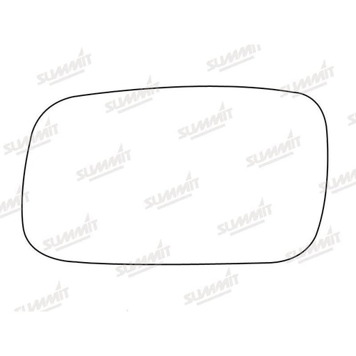 Summit Stick-On Commercial Mirror Glass fits VW Caddy to 03 Flat LHS - Summit Shop