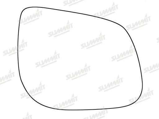 Summit Stick-On Standard Mirror Glass fits Kia Picanto 12 on RHS - Summit Shop