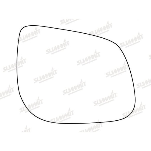 Summit Stick-On Standard Mirror Glass fits Kia Picanto 12 on RHS - Summit Shop