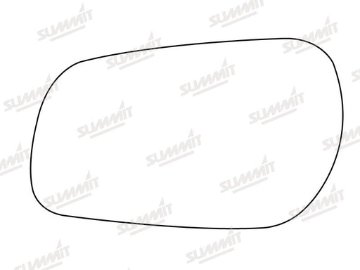 Summit Stick-On Standard Mirror Glass fits Citroen Xsara 97 on LHS - Summit Shop