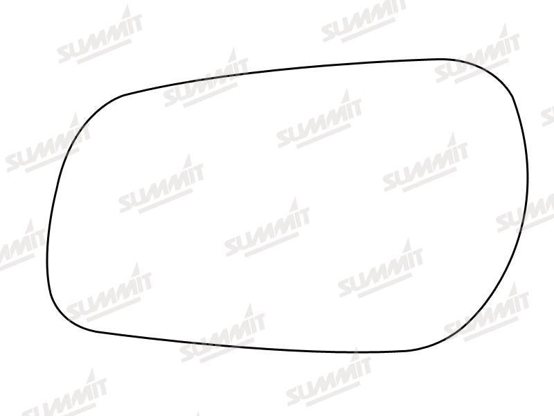 Summit Stick-On Standard Mirror Glass fits Citroen Xsara 97 on LHS - Summit Shop