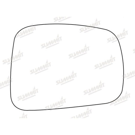 Summit Stick-On Aspheric Mirror Glass fits Honda FR - V 04 to 10 RHS - Summit Shop