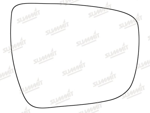 Summit Heated Base Plate With Standard Mirror Glass fits Nissan Qashqai 14 on RHS - Summit Shop