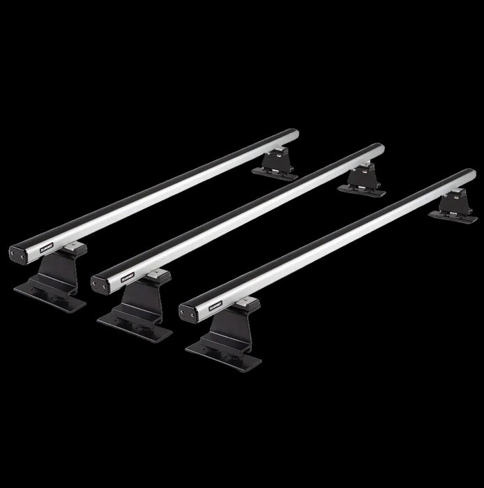 Summit Commercial 3 x Aluminium Fixed Point Roof Bars Rack 1.5m SULC-014 - Summit Shop